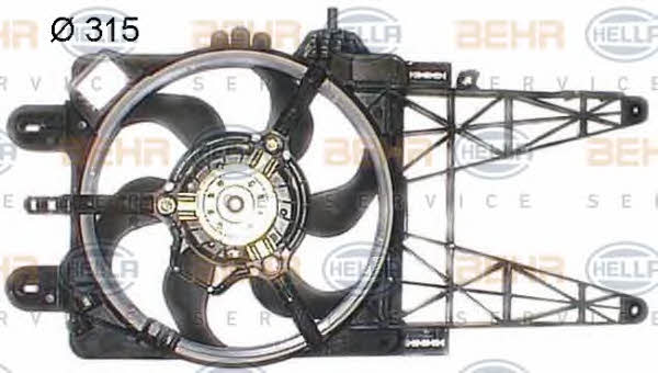Behr-Hella 8EW 351 044-101 Hub, engine cooling fan wheel 8EW351044101