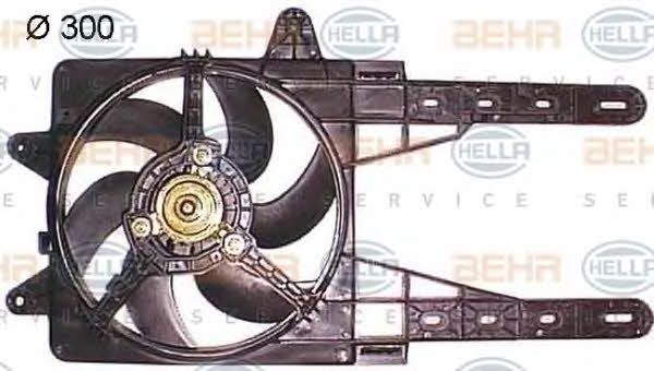 Behr-Hella 8EW 351 044-141 Hub, engine cooling fan wheel 8EW351044141