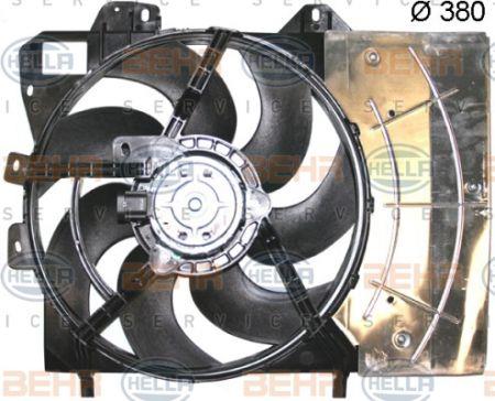 Behr-Hella 8EW 351 044-171 Hub, engine cooling fan wheel 8EW351044171
