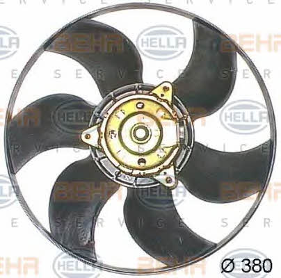 Behr-Hella 8EW 351 044-191 Hub, engine cooling fan wheel 8EW351044191