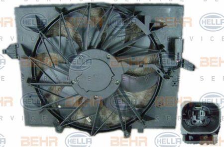 Behr-Hella 8EW 351 104-451 Hub, engine cooling fan wheel 8EW351104451