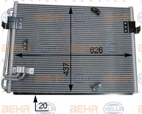 Behr-Hella 8FC 351 036-151 Cooler Module 8FC351036151