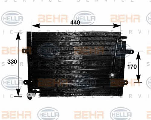 Behr-Hella 8FC 351 036-471 Cooler Module 8FC351036471