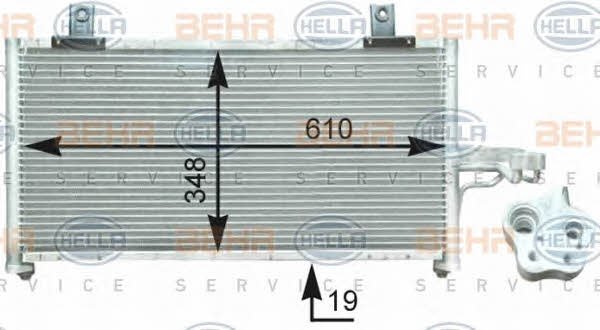 Behr-Hella 8FC 351 302-741 Cooler Module 8FC351302741