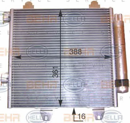 Behr-Hella 8FC 351 303-531 Cooler Module 8FC351303531