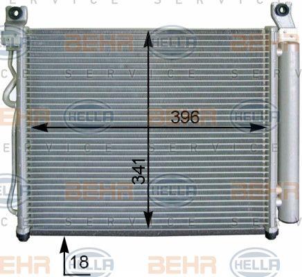 Behr-Hella 8FC 351 309-391 Cooler Module 8FC351309391
