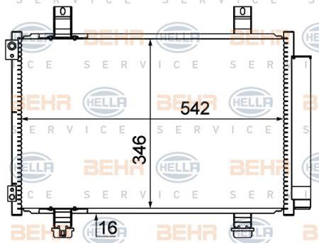 Behr-Hella 8FC 351 310-291 Cooler Module 8FC351310291