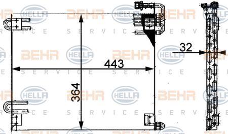 Behr-Hella 8FC 351 317-371 Cooler Module 8FC351317371
