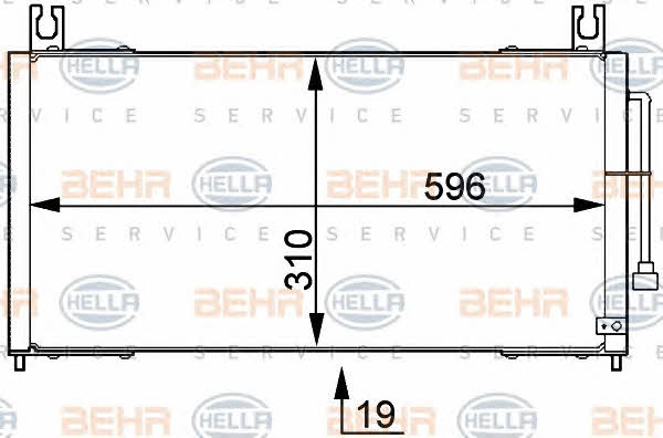 Behr-Hella 8FC 351 317-721 Cooler Module 8FC351317721