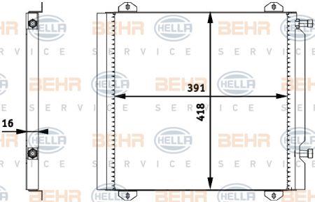 Behr-Hella 8FC 351 317-761 Cooler Module 8FC351317761