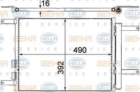 Behr-Hella 8FC 351 318-651 Cooler Module 8FC351318651