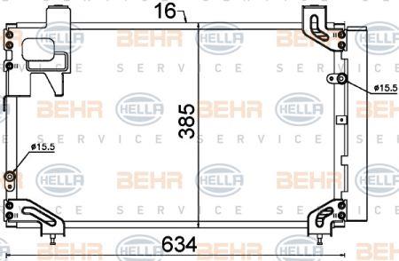 Behr-Hella 8FC 351 318-751 Cooler Module 8FC351318751