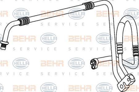 Behr-Hella 9GS 351 337-011 Coolant pipe 9GS351337011
