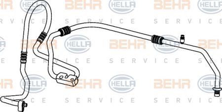 Behr-Hella 9GS 351 337-071 Coolant pipe 9GS351337071