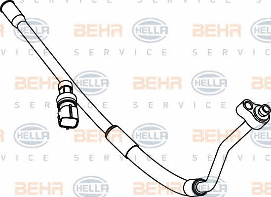 Behr-Hella 9GS 351 337-111 Coolant pipe 9GS351337111