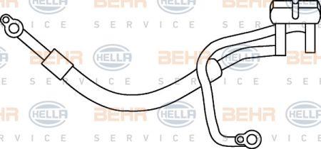 Behr-Hella 9GS 351 337-151 Coolant pipe 9GS351337151