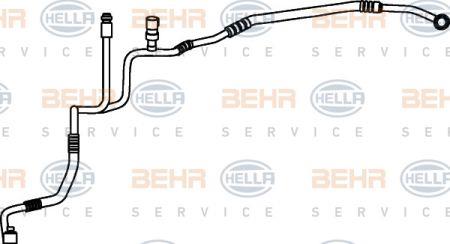 Behr-Hella 9GS 351 337-191 Coolant pipe 9GS351337191