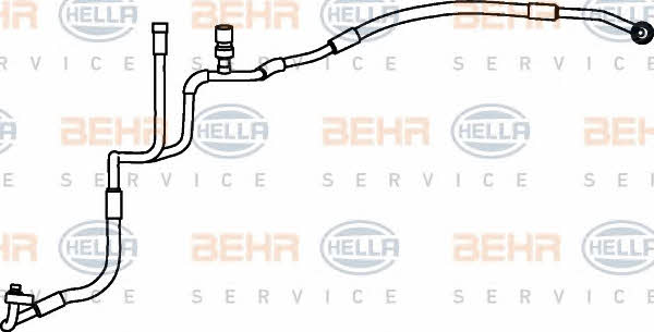 Coolant pipe Behr-Hella 9GS 351 337-211