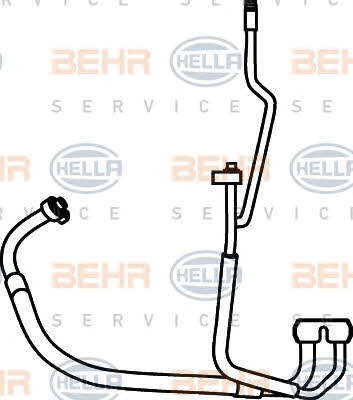 Coolant pipe Behr-Hella 9GS 351 337-231