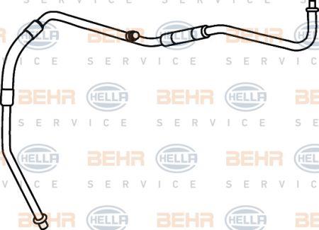 Behr-Hella 9GS 351 337-241 Coolant pipe 9GS351337241
