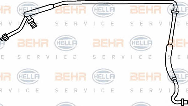 Behr-Hella 9GS 351 337-301 Coolant pipe 9GS351337301