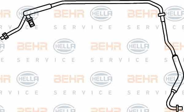 Coolant pipe Behr-Hella 9GS 351 337-321