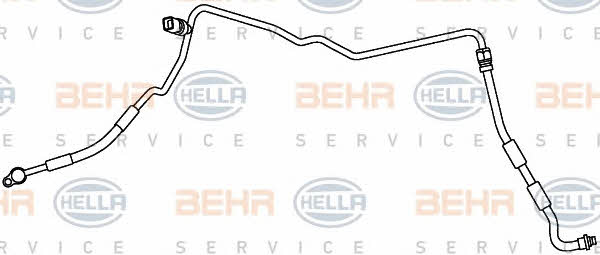 Coolant pipe Behr-Hella 9GS 351 337-371