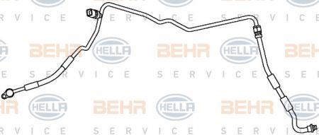 Behr-Hella 9GS 351 337-371 Coolant pipe 9GS351337371