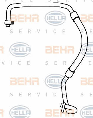 Behr-Hella 9GS 351 337-451 Coolant pipe 9GS351337451