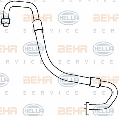 Behr-Hella 9GS 351 337-461 Coolant pipe 9GS351337461