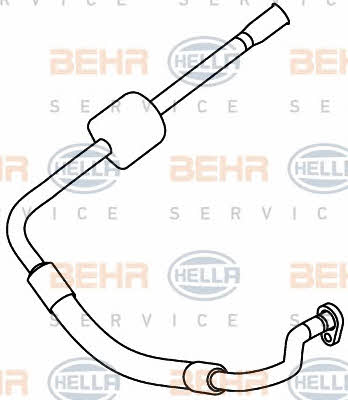 Behr-Hella 9GS 351 337-701 Coolant pipe 9GS351337701