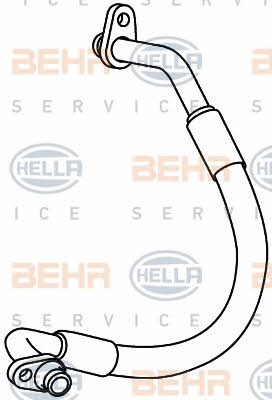 Behr-Hella 9GS 351 337-781 Coolant pipe 9GS351337781