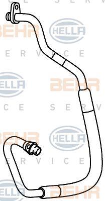 Behr-Hella 9GS 351 337-791 Coolant pipe 9GS351337791