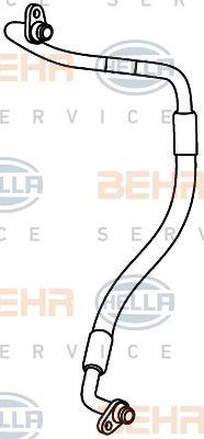 Behr-Hella 9GS 351 338-001 Coolant pipe 9GS351338001