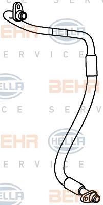 Behr-Hella 9GS 351 338-011 Coolant pipe 9GS351338011
