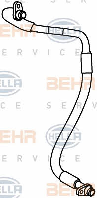 Behr-Hella 9GS 351 338-031 Coolant pipe 9GS351338031