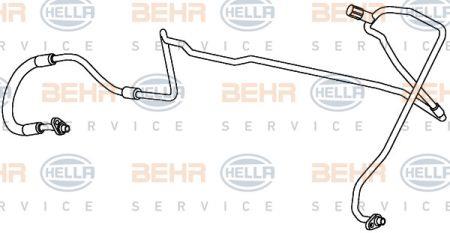 Behr-Hella 9GS 351 338-051 Coolant pipe 9GS351338051