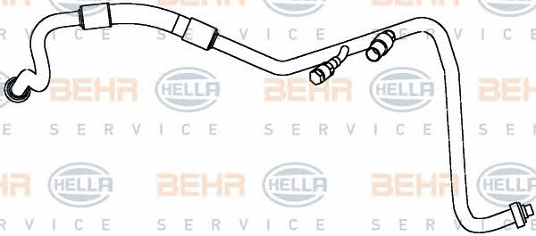 Coolant pipe Behr-Hella 9GS 351 338-141