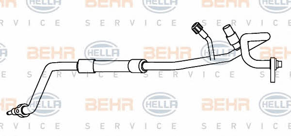 Behr-Hella 9GS 351 338-161 Coolant pipe 9GS351338161