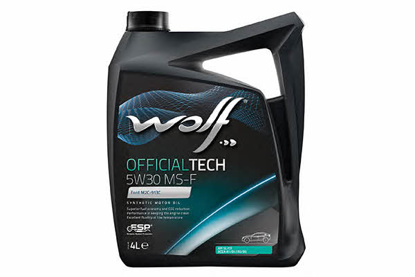 Wolf 8308710 Engine oil Wolf OfficialTech MS-F 5W-30, 4L 8308710