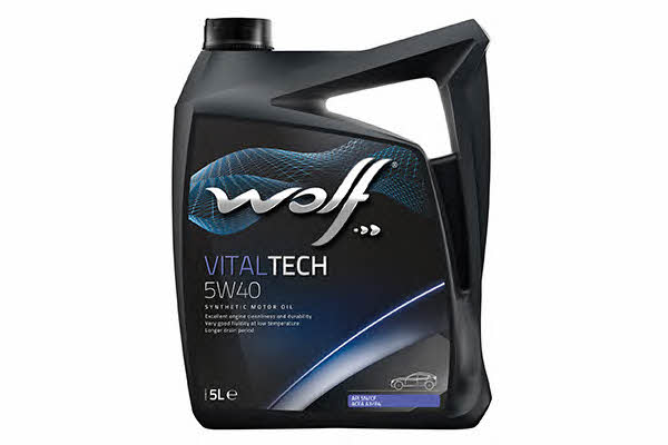 Engine oil Wolf Vitaltech 5W-40, 5L Wolf 8311291