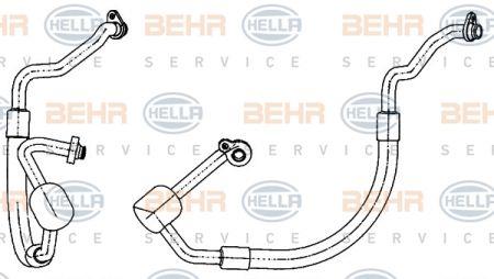 Behr-Hella 9GS 351 338-511 Coolant pipe 9GS351338511