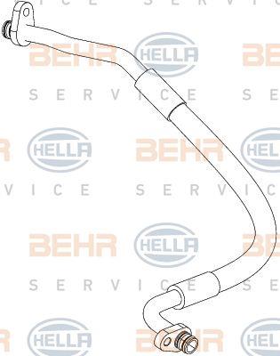 Behr-Hella 9GS 351 338-721 Coolant pipe 9GS351338721