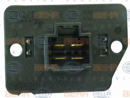 Behr-Hella 9ML 351 321-371 Fan motor resistor 9ML351321371