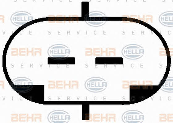 Compressor, air conditioning Behr-Hella 8FK 351 134-591