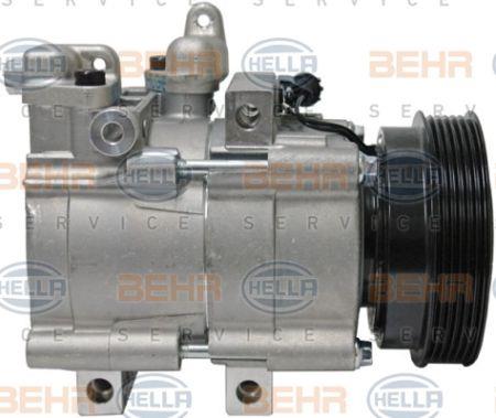Behr-Hella 8FK 351 340-411 Compressor, air conditioning 8FK351340411