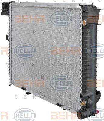 Behr-Hella 8MK 376 711-181 Radiator, engine cooling 8MK376711181