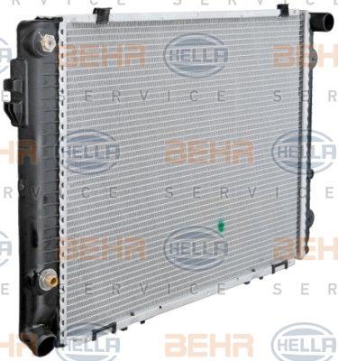Radiator, engine cooling Behr-Hella 8MK 376 711-401