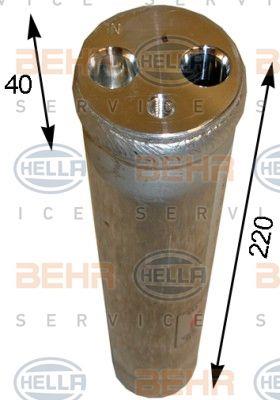 Behr-Hella 8FT 351 193-151 Dryer, air conditioner 8FT351193151