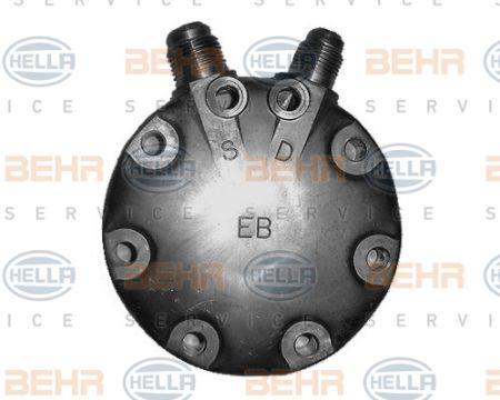 Behr-Hella 8FZ 351 184-141 Pneumatic compressor cylinder head 8FZ351184141